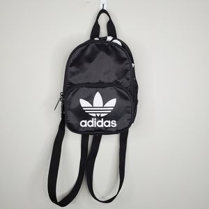 Adidas Mini Black Logo Backpack